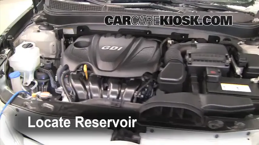 2011 Hyundai Sonata GLS 2.4L 4 Cyl. Windshield Washer Fluid